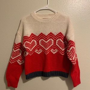 Philosophy Heart Sweater